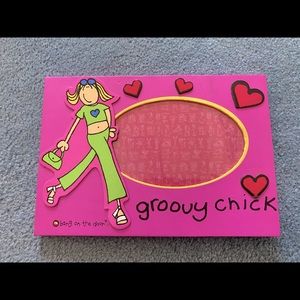 Groovy Chick Picture Frame